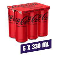 Coca-Cola Zero napój gazowany 6x330ml