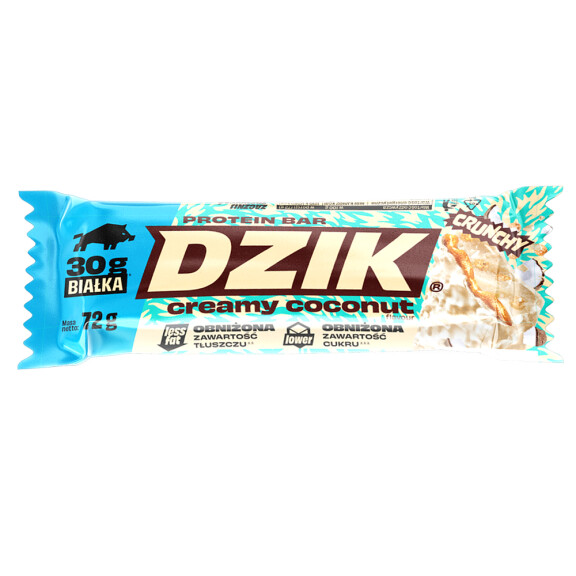 Dzik Protein Bar Creamy Coconut 73g