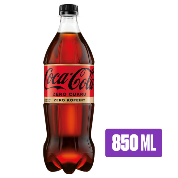Coca-Cola Zero Cukru Zero Kofeiny napój gazowany 850ml