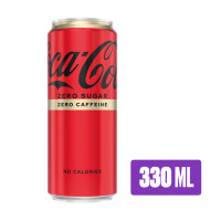 Coca-Cola Zero cukru Zero kofeiny napój gazowany 330ml