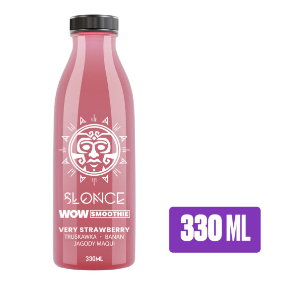 Natura Cold Press Smoothie WOW - Very Strawberry 330ml