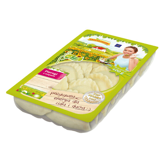 Grześkowiak Pierogi z mięsem 400g