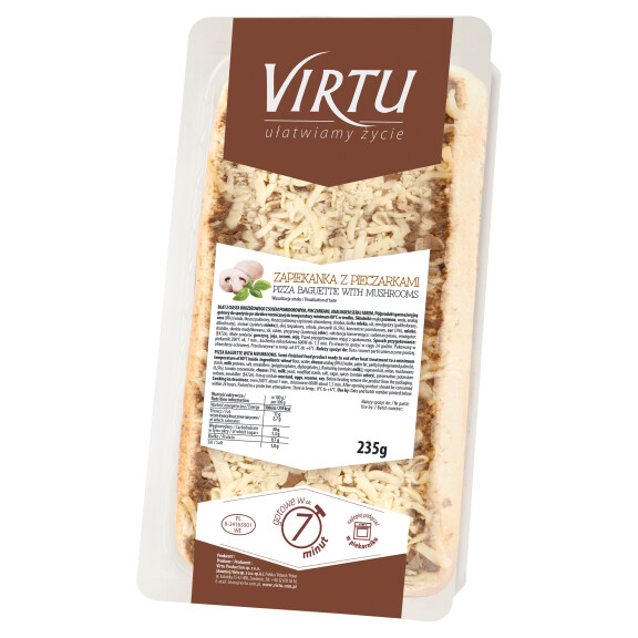 Virtu zapiekanka z pieczarkami 235g
