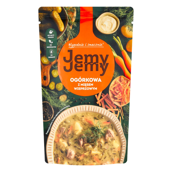 JemyJemy zupa ogórkowa z mięsem 450g