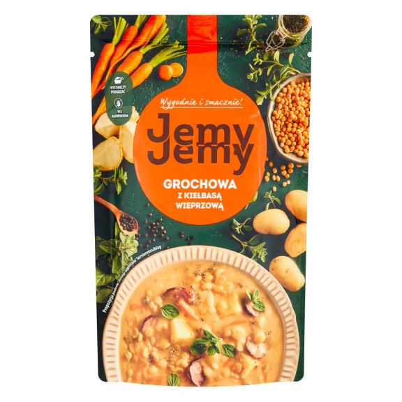 JemyJemy zupa grochowa z kiełbasą 450g