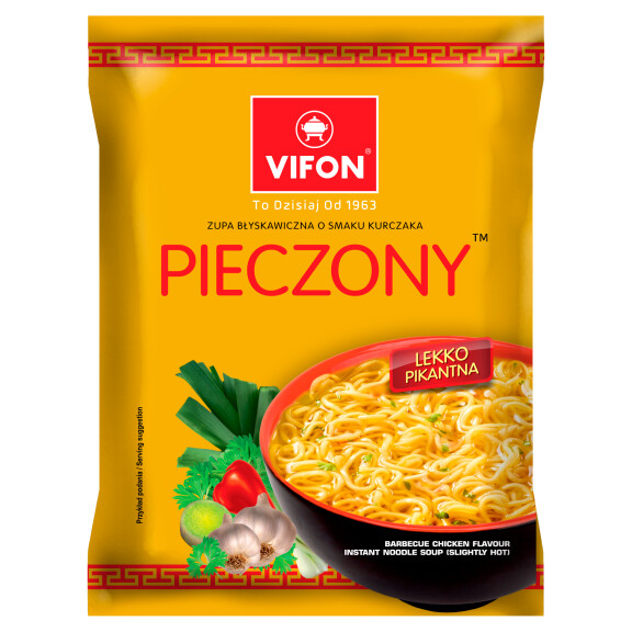 Vifon zupa błyskawiczna kurczak pieczony lekko pikantna 70g
