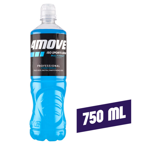 4Move napój izotoniczny niegazowany o smaku wieloowocowym 750ml