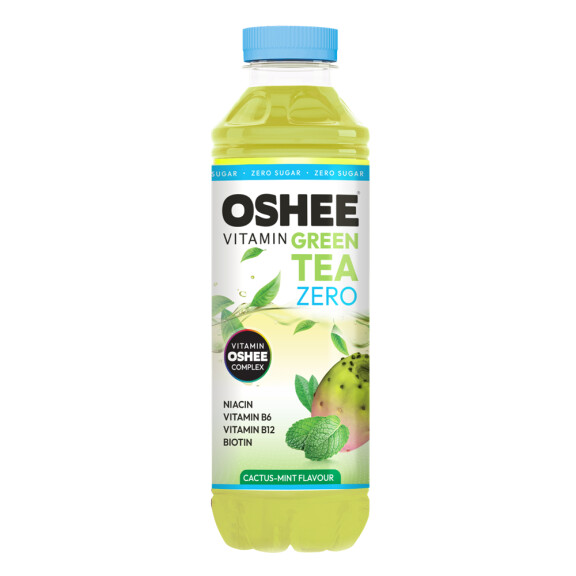 Oshee Vitamin Green Tea Zero kaktus-mięta 555ml