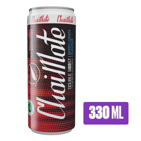 ChaiMate Berries&Grapes napój gazowany ChaiTea na bazie yerba mate puszka 330ml