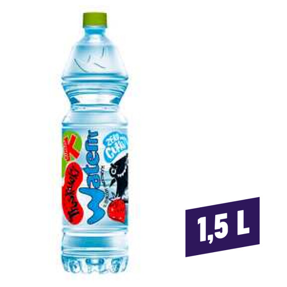 Kubuś Waterrr napój o smaku truskawki 1,5l
