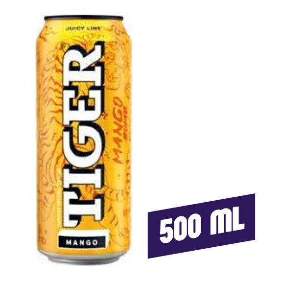 Tiger Mango Bomb gazowany napój energetyzujący 500ml