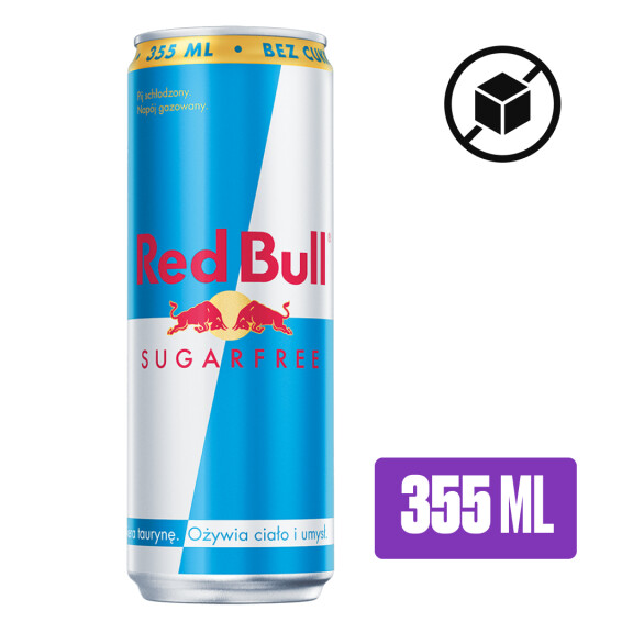 Red Bull Sugarfree Napój Energetyczny bez cukru 355ml