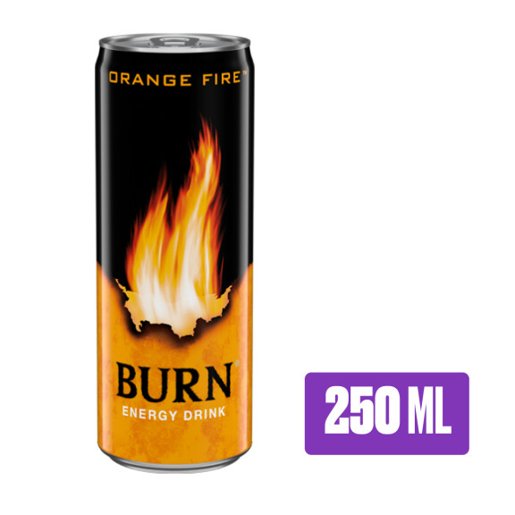 Burn Fire Orange napój energetyczny 250ml