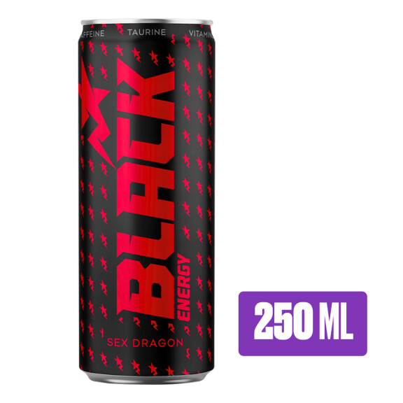 Black Sex Energy gazowany napój energetyzujący 250ml