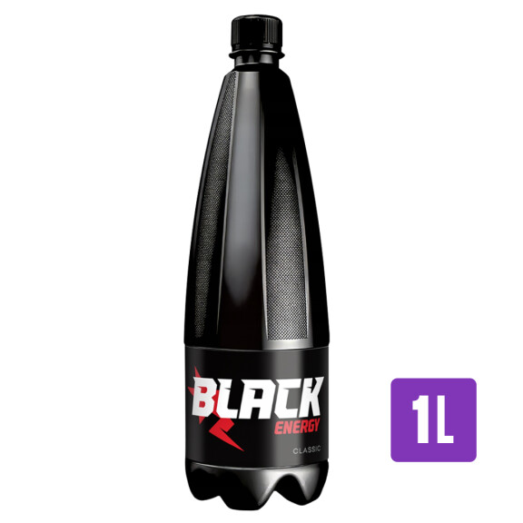 Black Energy gazowany napój energetyzujący 1l