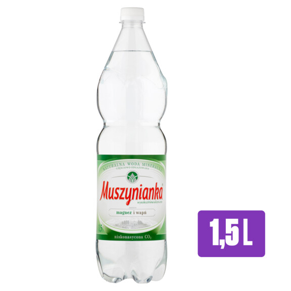 Muszynianka woda częściowo odgazowana 1,5l