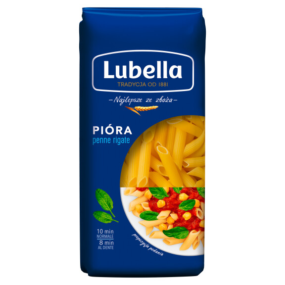 Lubella Penne Rigate makaron pióra 400g