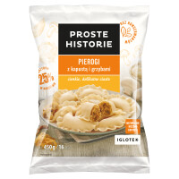 Proste Historie pierogi z kapustą i grzybami 450g