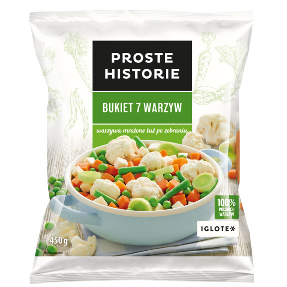 PROSTE HISTORIE Bukiet 7 warzyw 450g