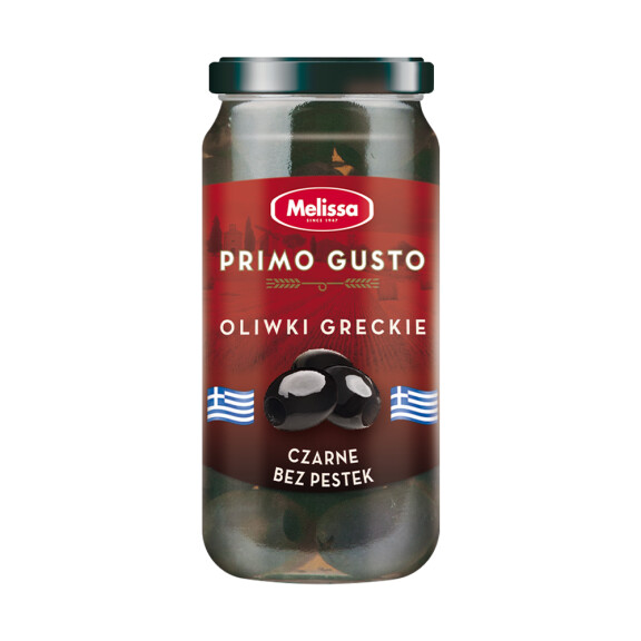 Primo Gusto Oliwki czarne bez pestek 230g