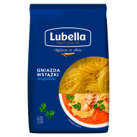 Lubella Nidi makaron gniazda wstążki 400g