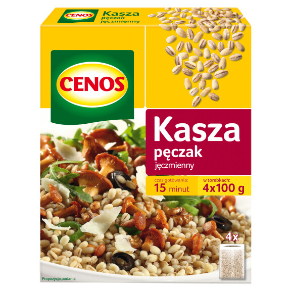 Cenos kasza pęczak jęczmienny 4x100g