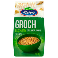 Melvit groch łuskany połówki 400g
