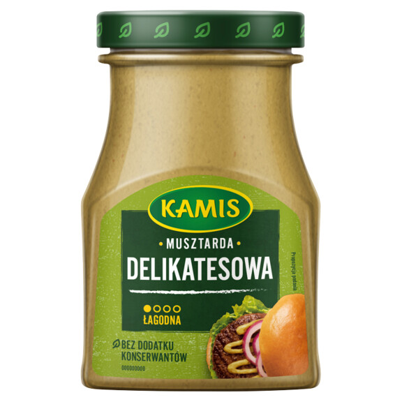 Kamis musztarda delikatesowa 185g