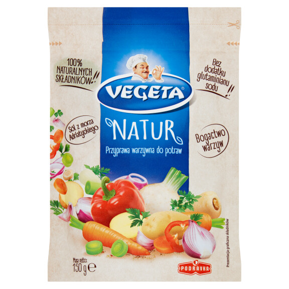 Vegeta Natur Przyprawa warzywna do potraw 150g