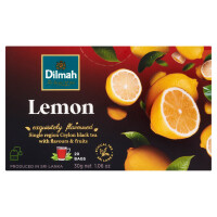 Dilmah Lemon herbata czarna z aromatem cytrynowym 20 torebek 30g