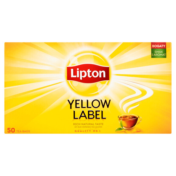Lipton Yellow Label herbata czarna 50 torebek 100g