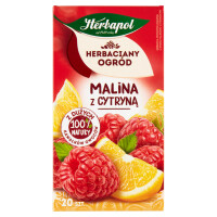 Herbapol Herbaciany Ogród malina z cytryną 20 torebek 54g