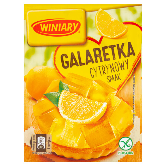 Winiary galaretka cytrynowy smak 71g
