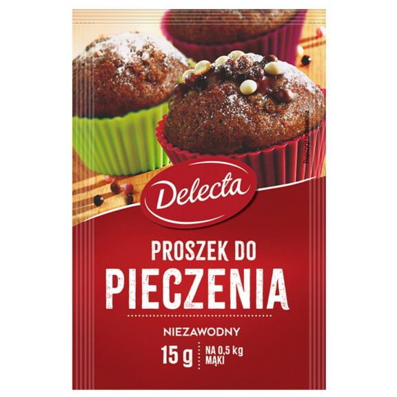 Delecta Proszek do pieczenia 15g