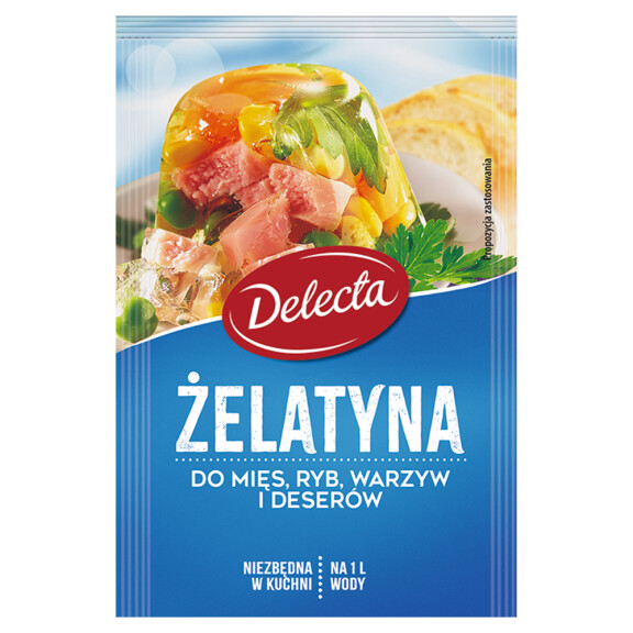 Delecta Żelatyna spożywcza 50g