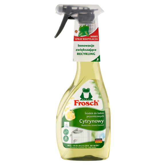 Frosch Cytrynowy środek do kabin prysznicowych spray 500ml