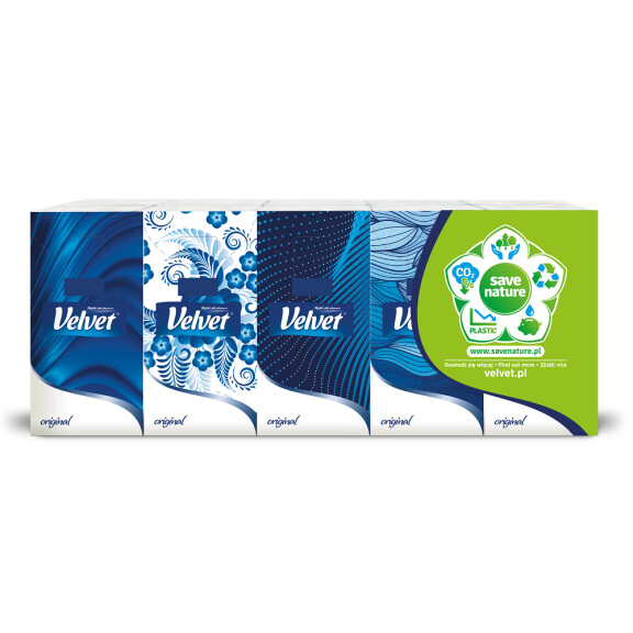 Velvet Chusteczki Higieniczne Original 10 szt 4W