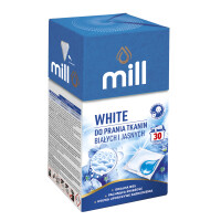 MILL Kapsułki do prania tkanin białych i jasnych White 30szt