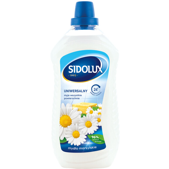 Sidolux płyn uniwersalny do mycia podłóg mydło marsylskie 1L