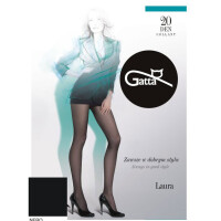 GATTA Rajstopy damskie LAURA roz 05, 20 DEN, czarne