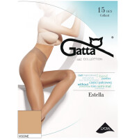 GATTA Rajstopy damskie Lycra ESTELLA półmat roz 05, 15 DEN, cieliste