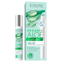 Organic Aloe + Collagen Nawilżający roll-on modelujący kontur oczu