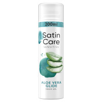 Gillette Satin Care Sensitive Aloe Vera Glide żel do golenia 200ml