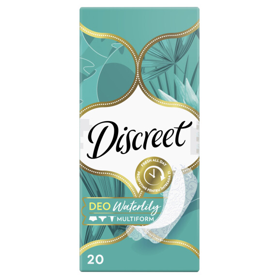 Discreet wkładki higieniczne deo waterlily 20szt