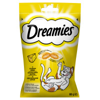Dreamies z serem, przysmak dla kotów 60g