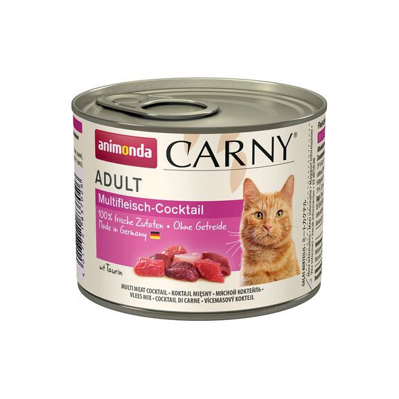 Animonda Carny Adult karma dla kota koktajl mięsny, puszka 200g