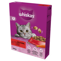 Whiskas z wołowiną, sucha karma dla kotów 300g