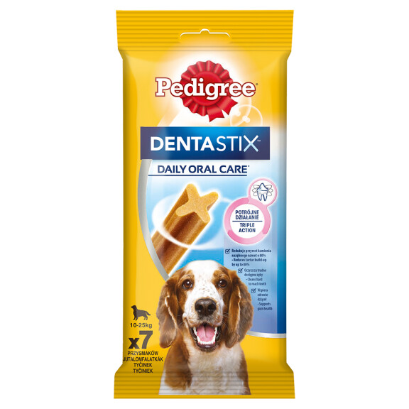 Pedigree Dentastix przysmaki dla psów rasy średnie 7szt 180g