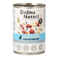 Dolina Noteci Premium karma dla psa jagnięcina, puszka 400g