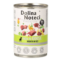 Dolina Noteci Premium karma dla psa gęś i ziemniaki, puszka 400g